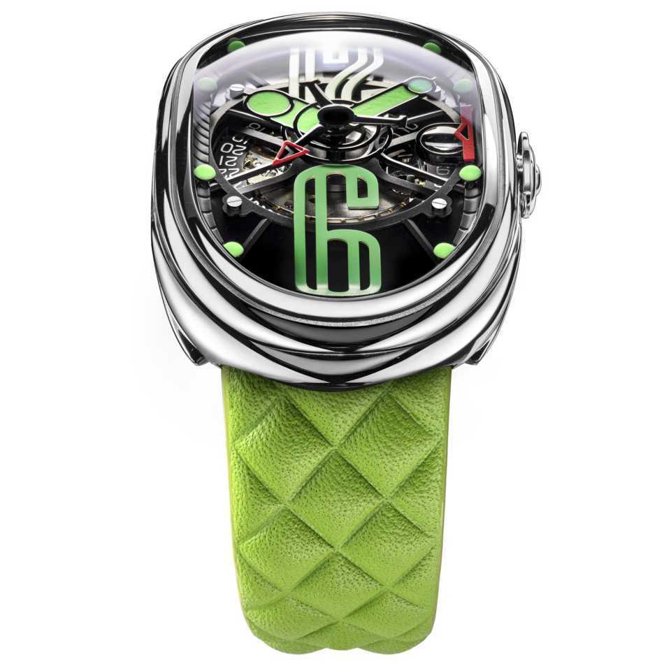 GRIMOLDI - OROLOGIO GTO SS S BK 612GR MINT