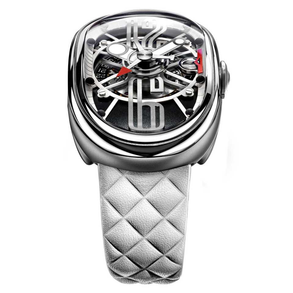 GRIMOLDI - GTO SSSS MS BK 612ST BOUBLE FINISH WATCH
