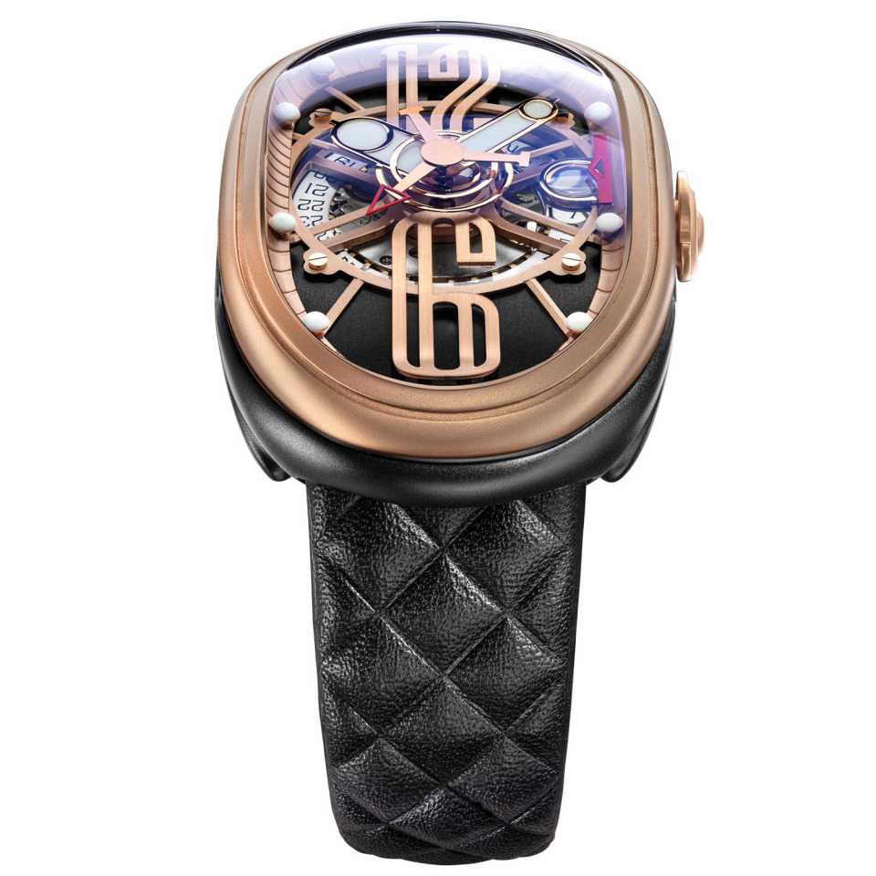 GRIMOLDI - GTO BKRG MM BK 612PK WATCH