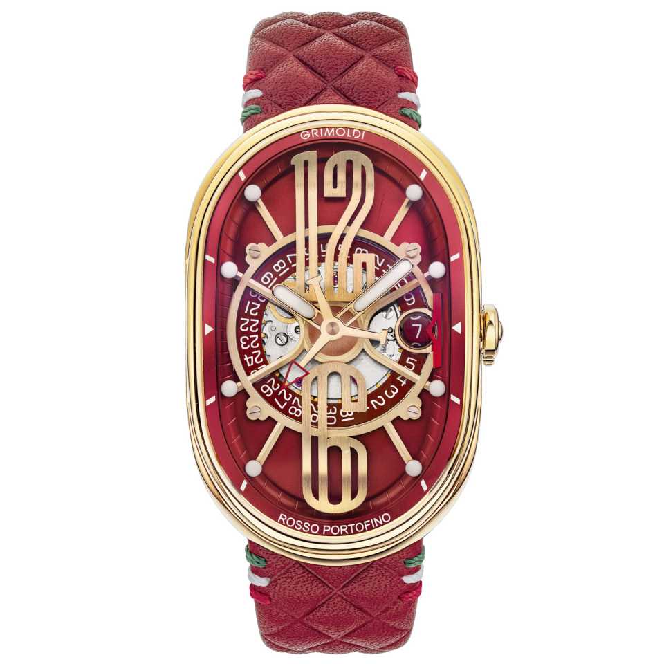 GRIMOLDI - OROLOGIO G.T.O. ROSSO PORTOFINO