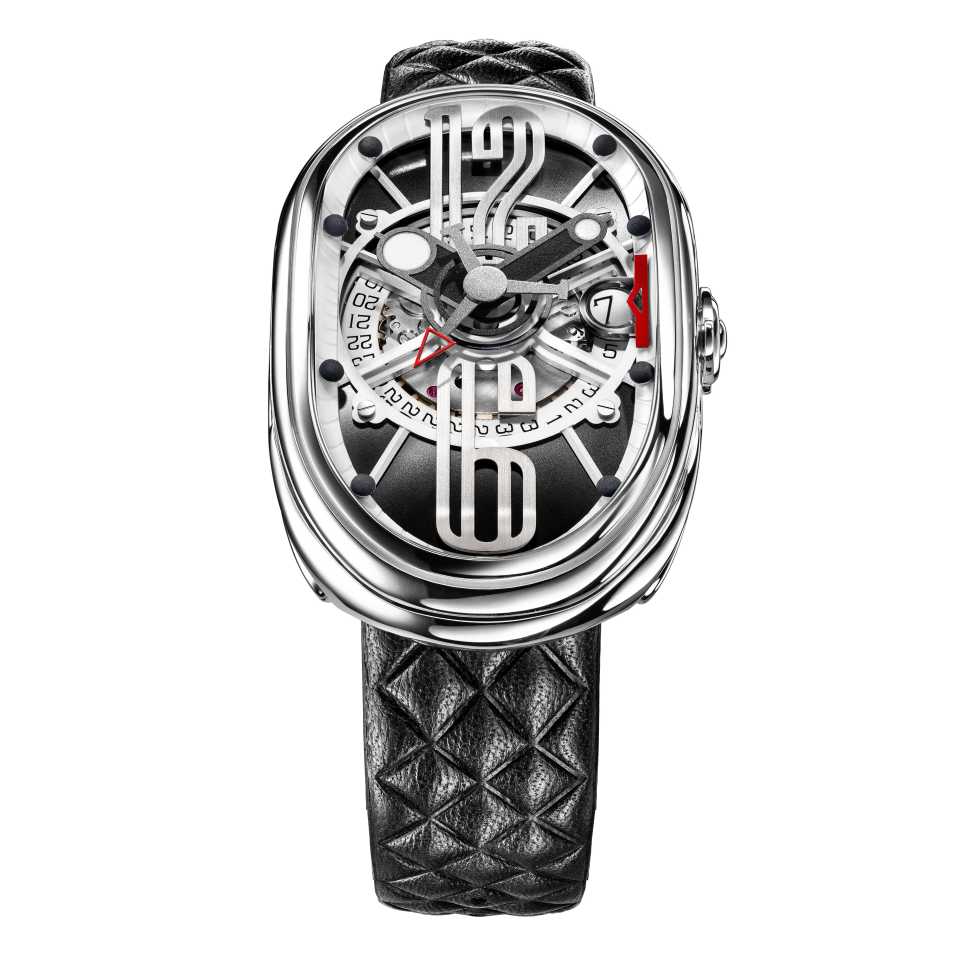 GRIMOLDI - GTO WATCH SS S BK 612 ST 