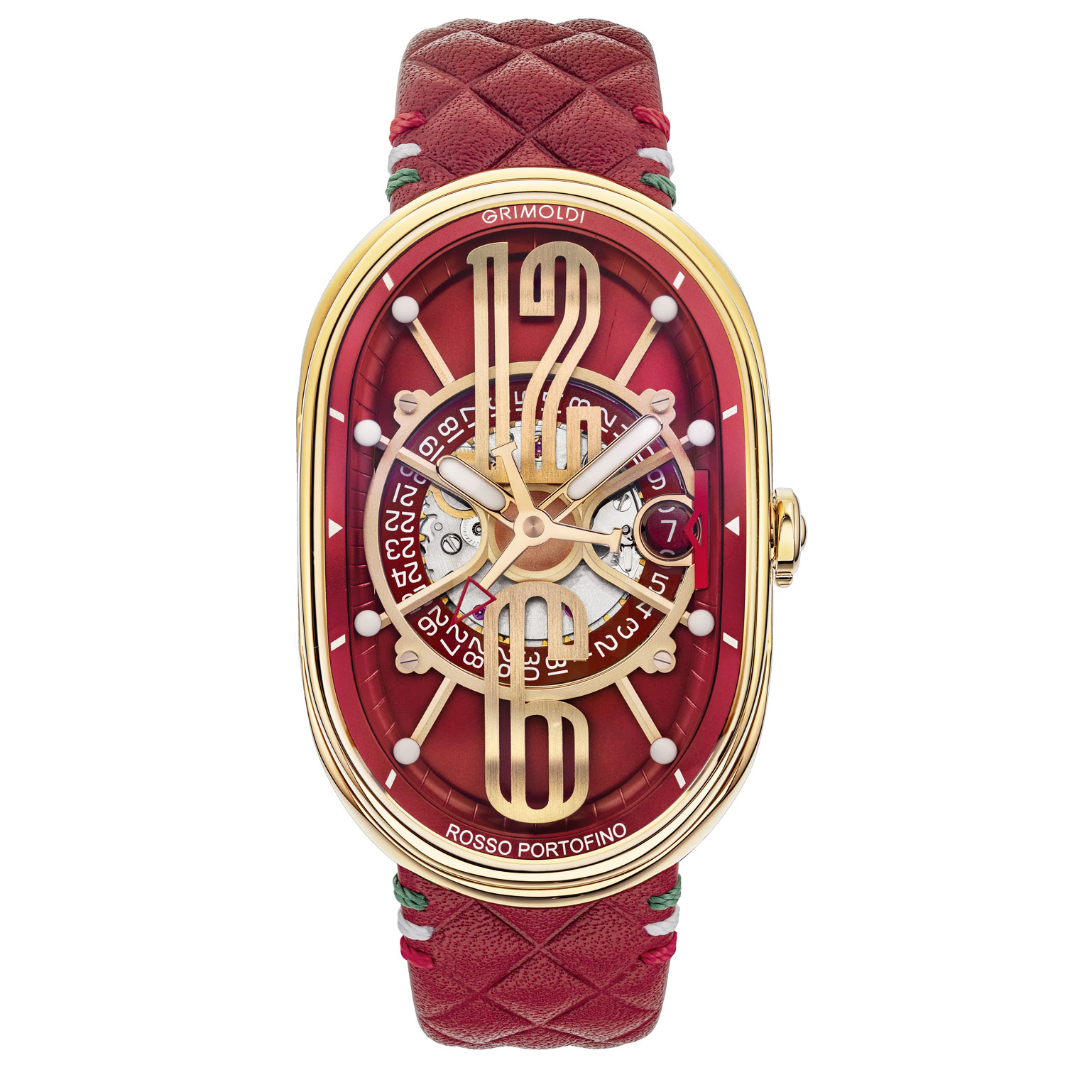 GRIMOLDI - OROLOGIO G.T.O. ROSSO PORTOFINO